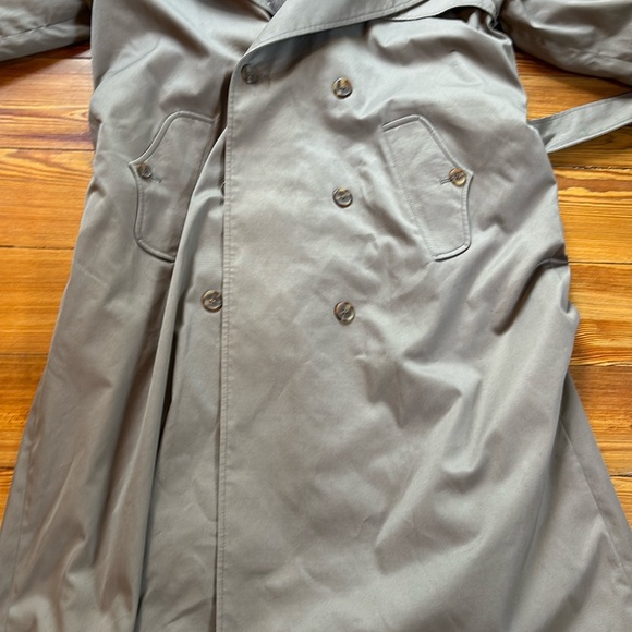 Worthington Khaki Trench/All Weather Coat Fully Lined..Removeable Liner Size 10 - Picture 13 of 16